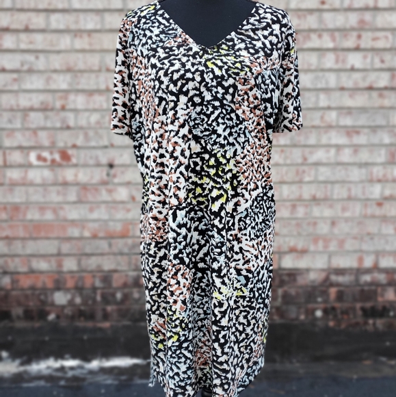 Christian Siriano - Animal Print Dress - Picture 2 of 3